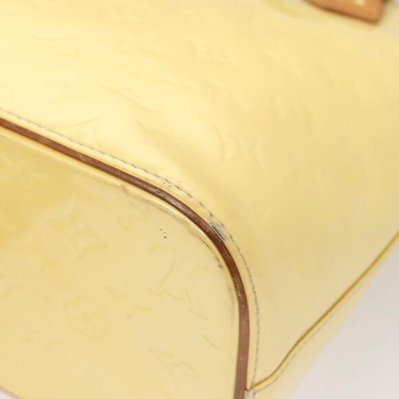 LOUIS VUITTON Monogram Vernis Houston Hand Bag Perle M91342 - Picture 13 of 16